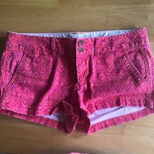 Aztec print American Eagle shorts